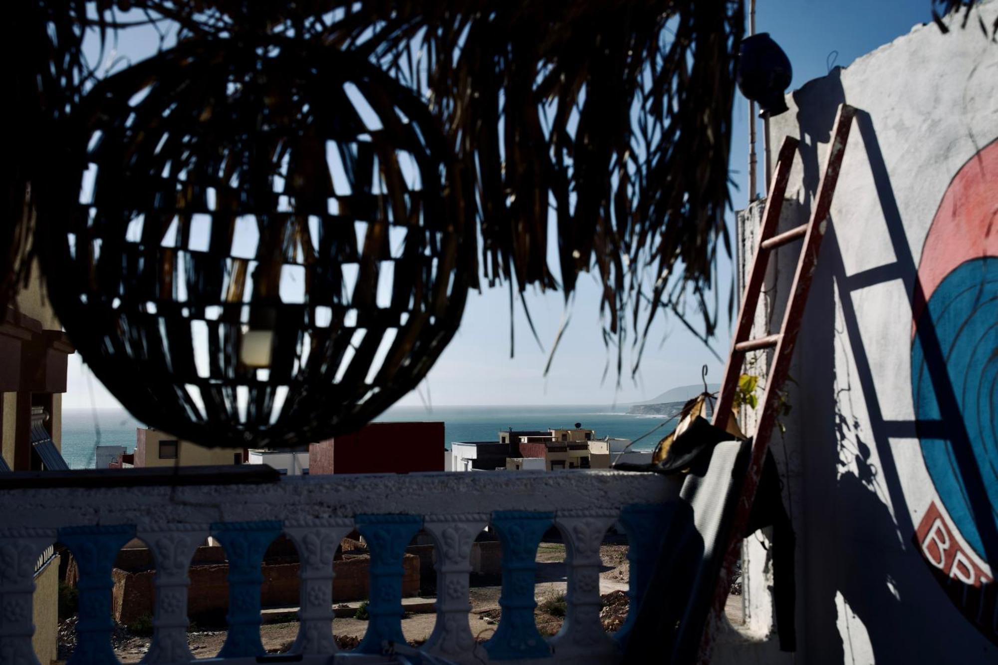 Bright Wave Surfhouse Hostel Tamraght ภายนอก รูปภาพ