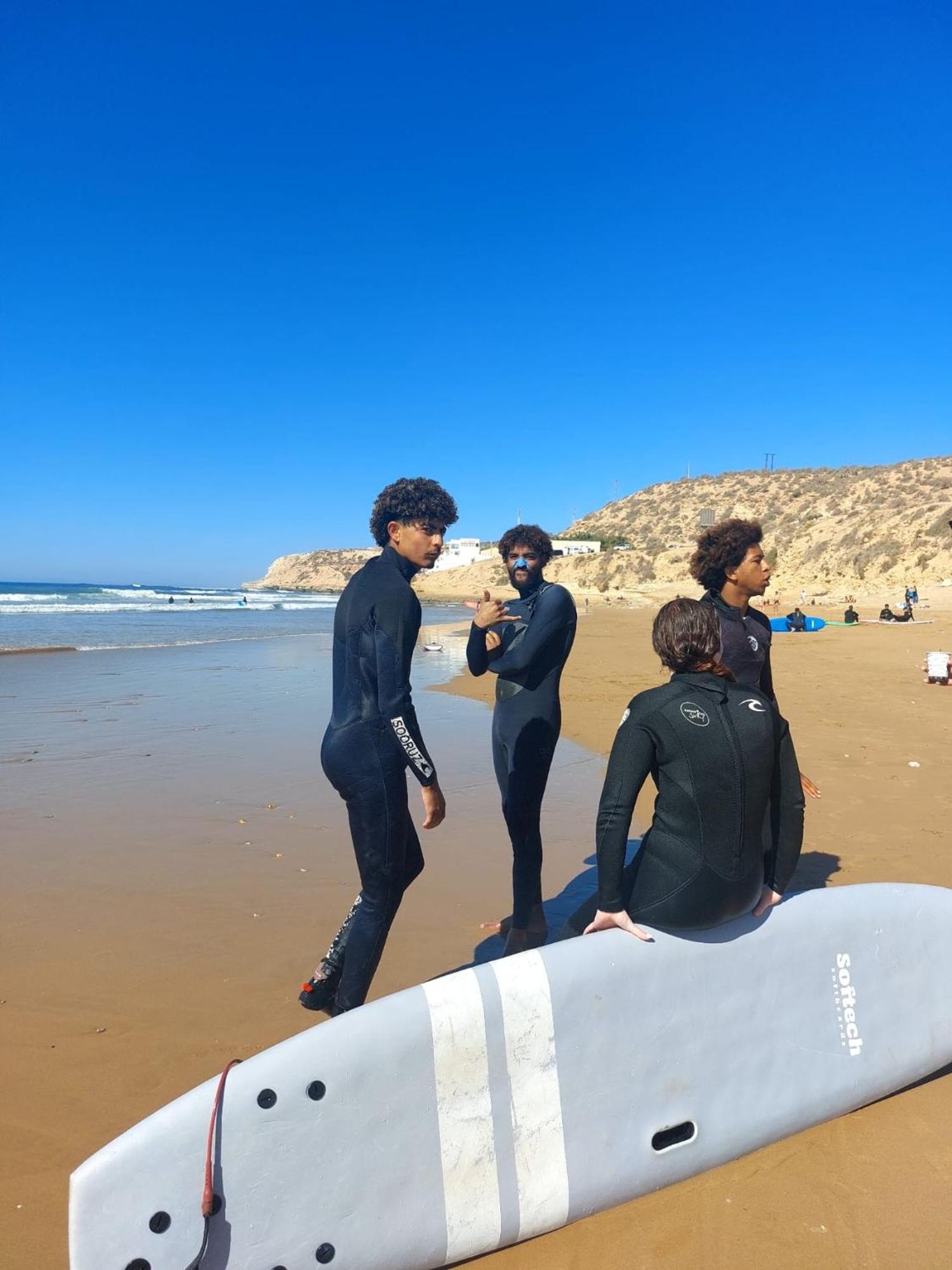 Bright Wave Surfhouse Hostel Tamraght ภายนอก รูปภาพ